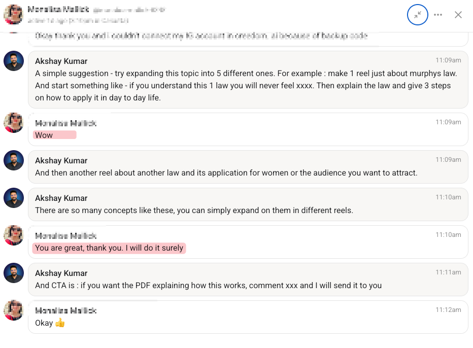 Community member getting value