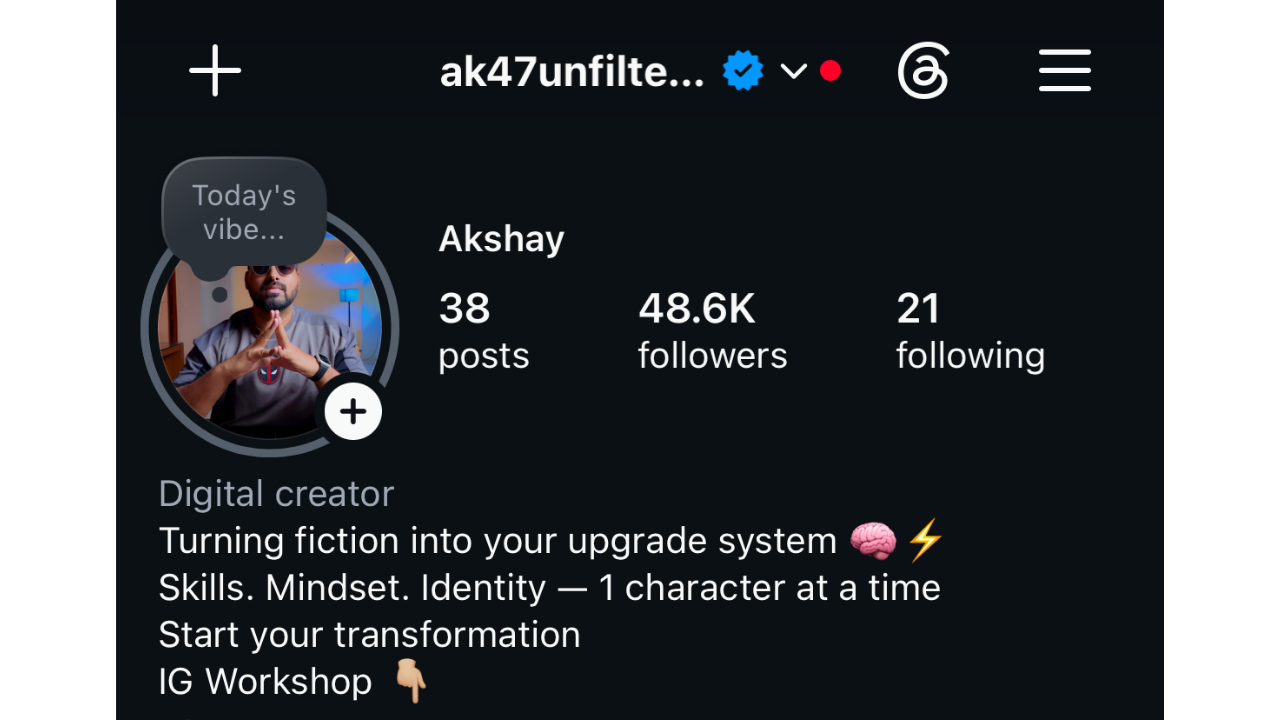 @ak47unfiltered Instagram profile